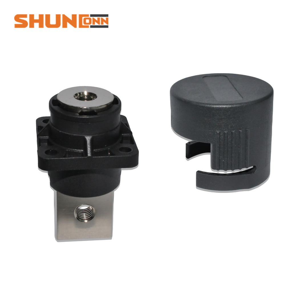 Shunconn Energy storage power connector250A/400A  circular threaded hole M8/M10(black)
